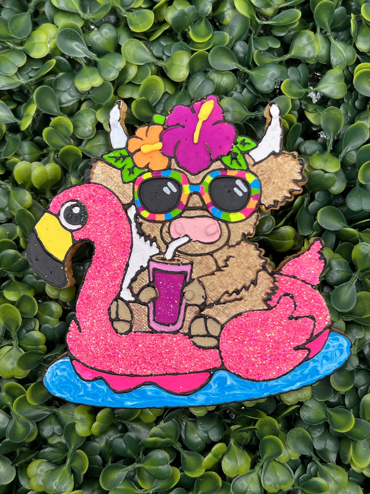 Cow On Float