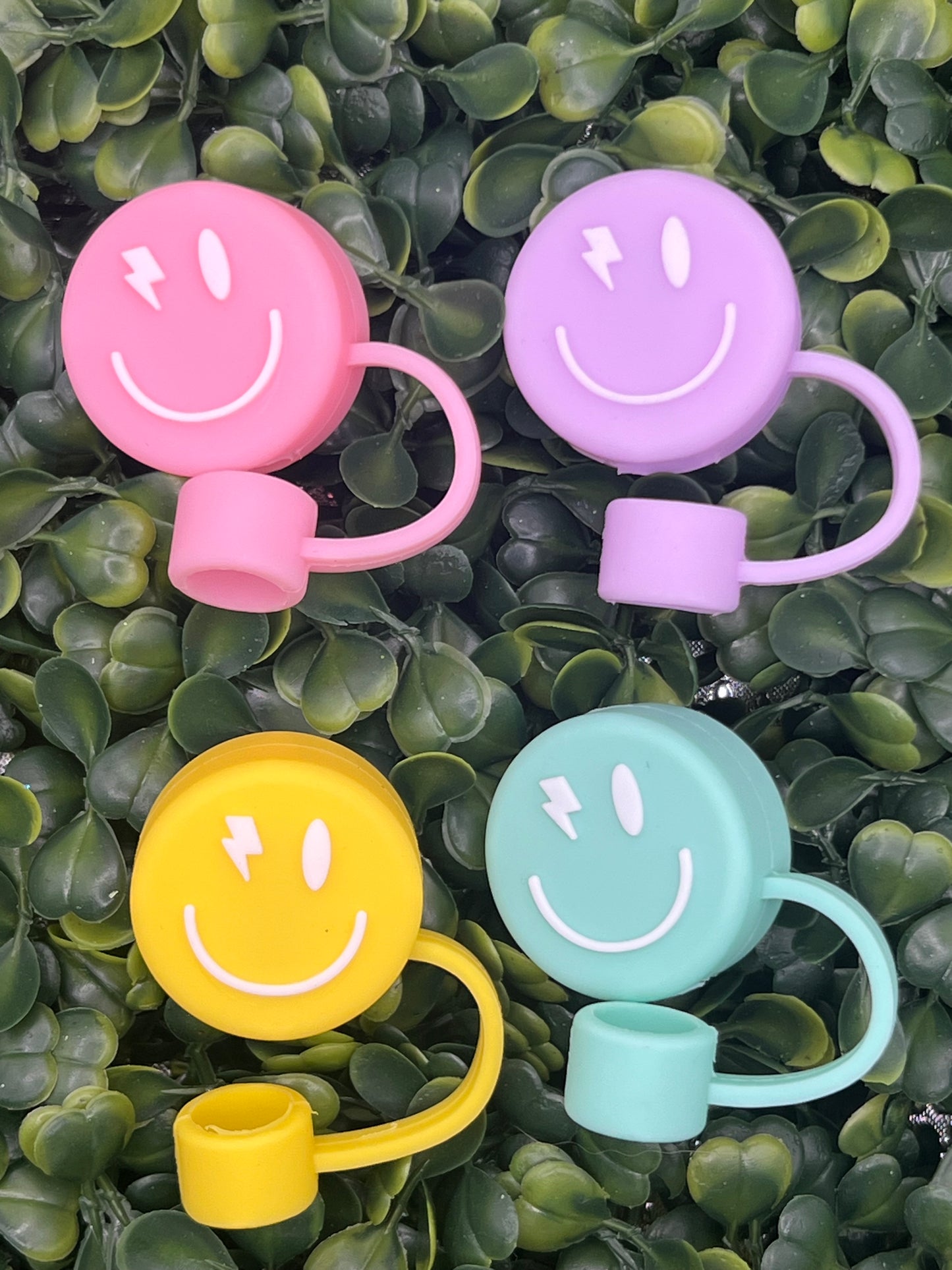 Smiley Straw Toppers