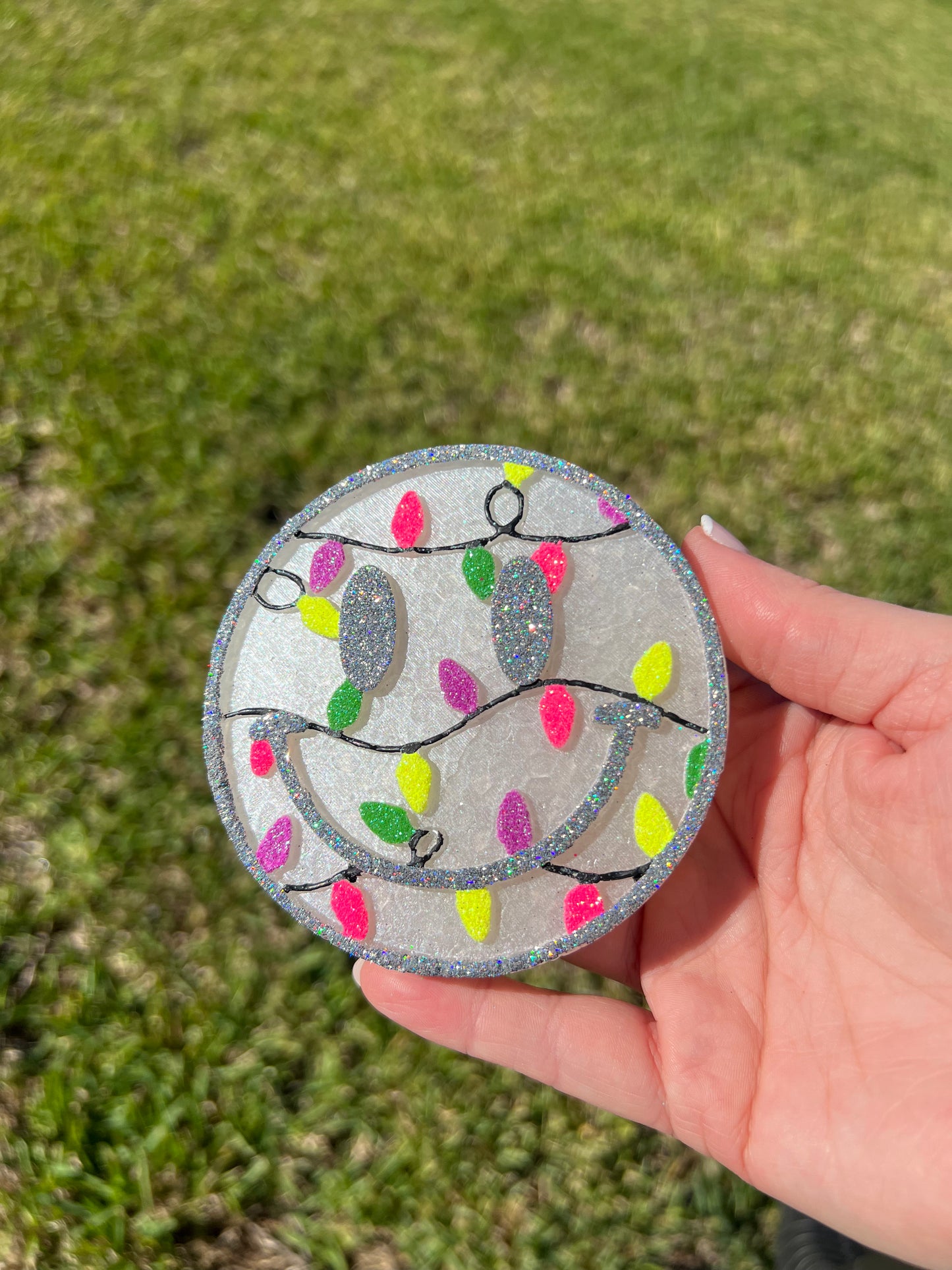 Christmas Light Smiley