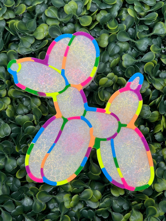 Rainbow Balloon Dog